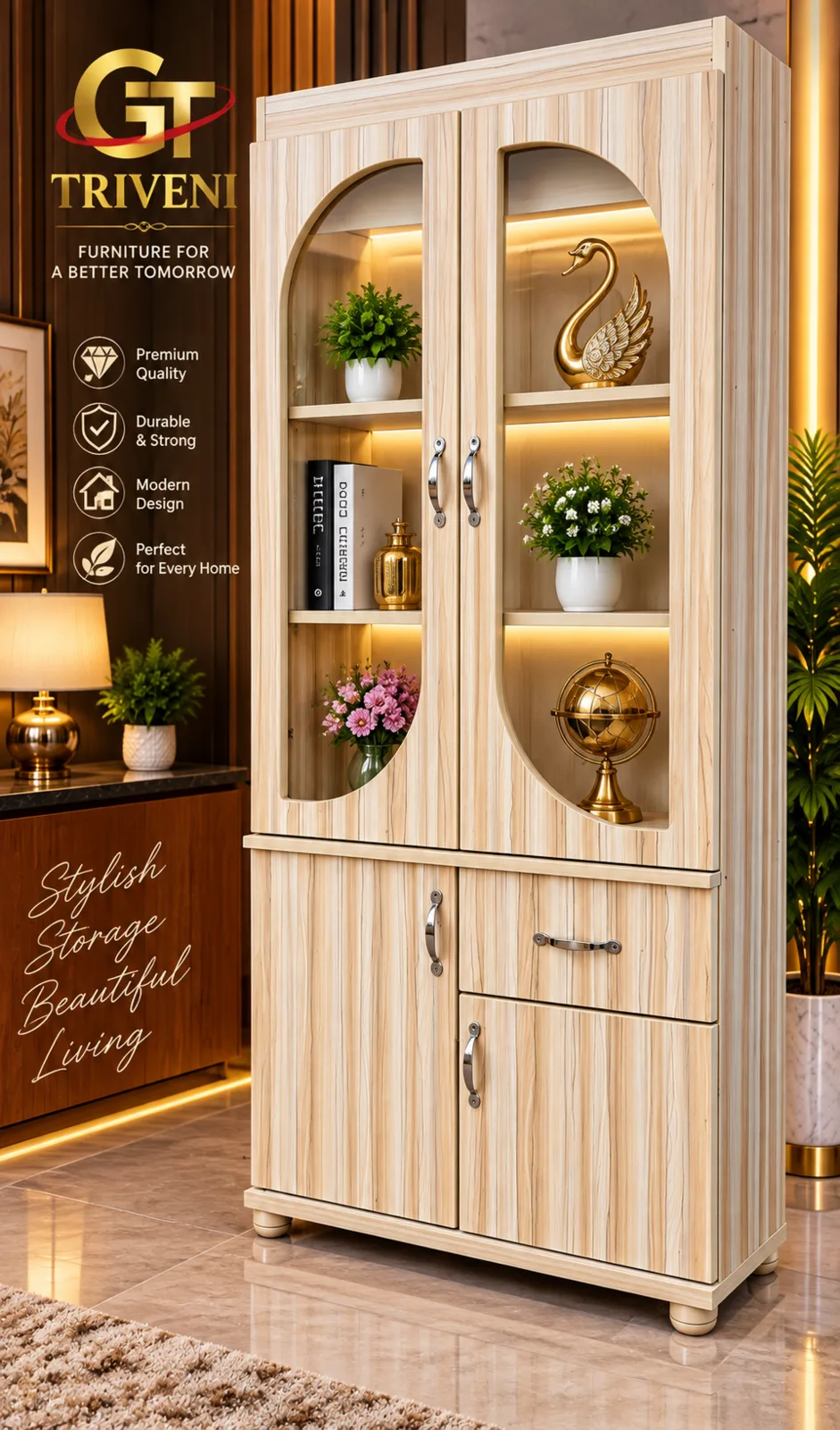 Slim Modern Dressing Unit