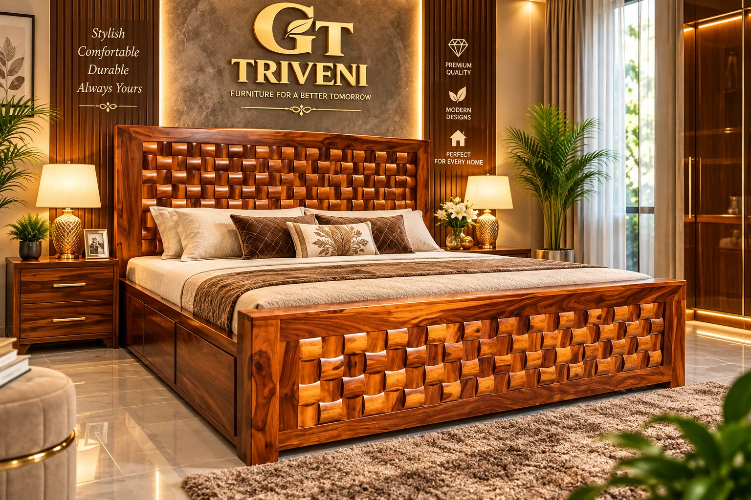 Premium Designer Bed